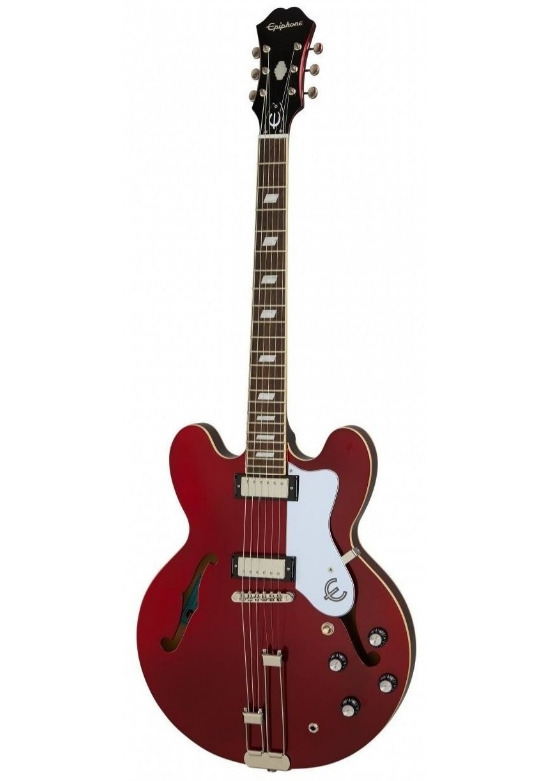 Epiphone Riviera Frequensator Tailpiece Sparkling Burgundy