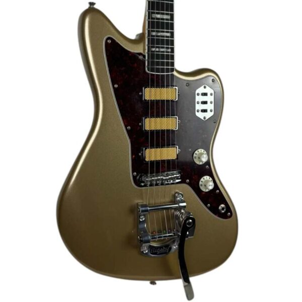 Fender Gold Foil Jazzmaster 2023 - Shoreline Gold0