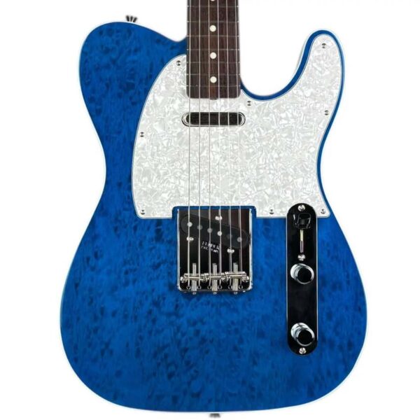 Fender Japan 60s Telecaster 2025 - Quilt Ash Trans Blue