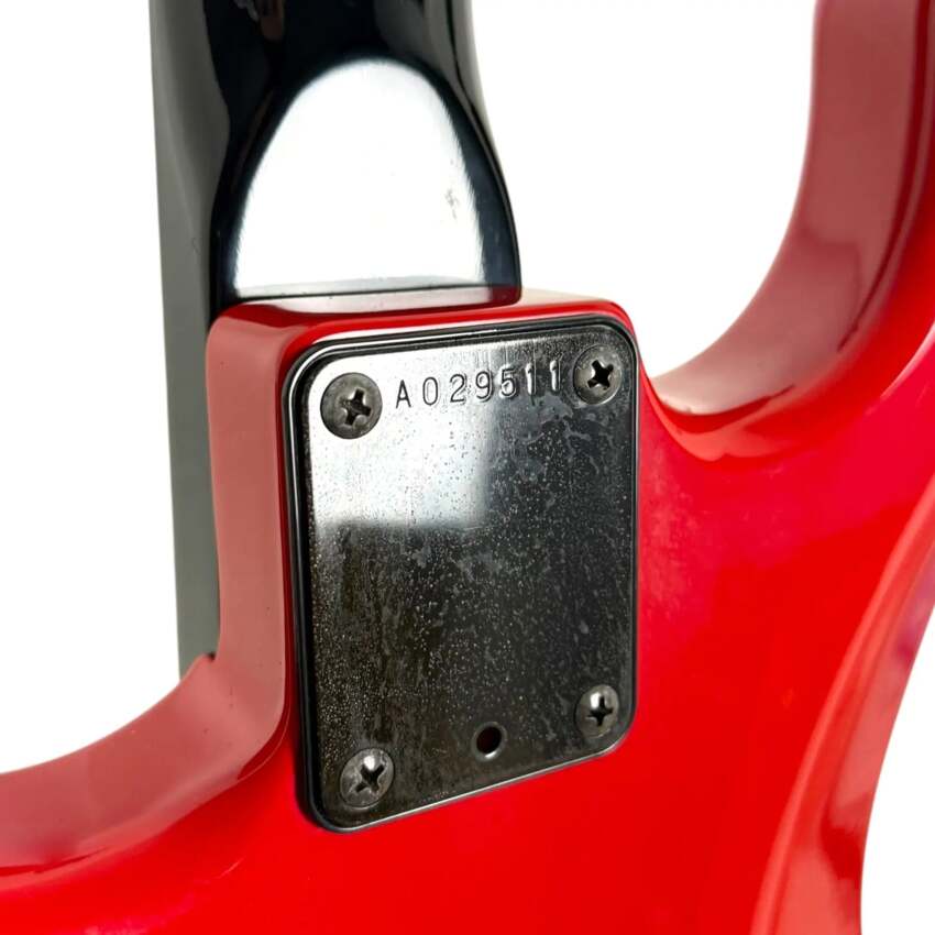 Fender Japan Boxer Series ST-556 Stratocaster 1985-1986 - Red4 Fender Japan Boxer Series ST-556 Stratocaster 1985-1986 - Red4