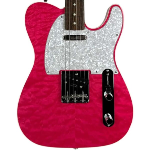 Fender Japan FSR Traditional 60s Custom Telecaster 2025 - Quilted Maple Translucent Pink