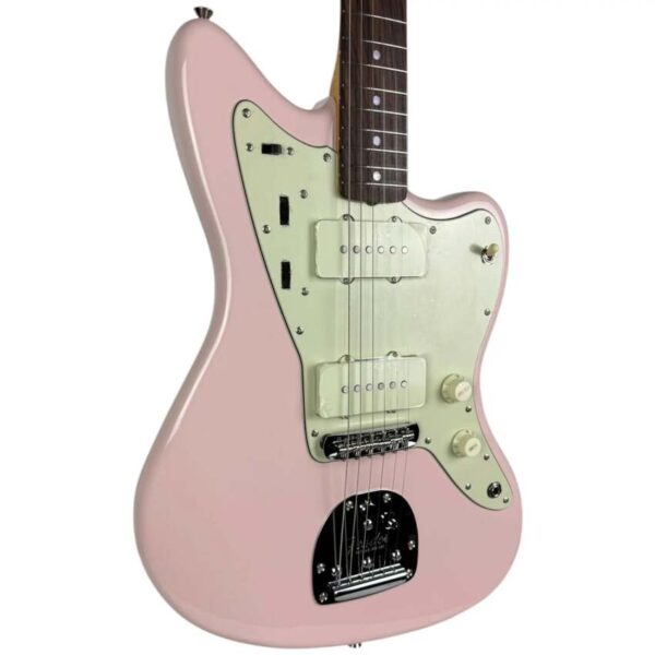 Fender Japan FSR Traditional II 60s Jazzmaster 2025 - Shell Pink Matching Headstock0