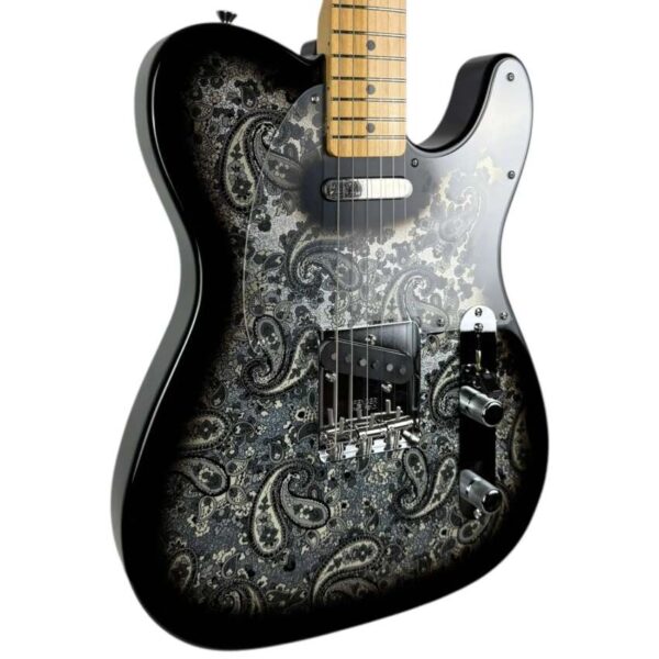 Fender Japan Limited Telecaster 2025 - Black Paisley0