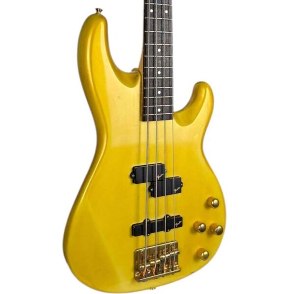 Fender Japan PJM-65R Jazz Bass Special 1987-1988 - Yellow White0