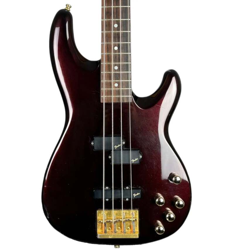 Fender Japan PJR94EQ3 Precision Bass 1994-1995 - Wine Red Fender Japan PJR94EQ3 Precision Bass 1994-1995 - Wine Red