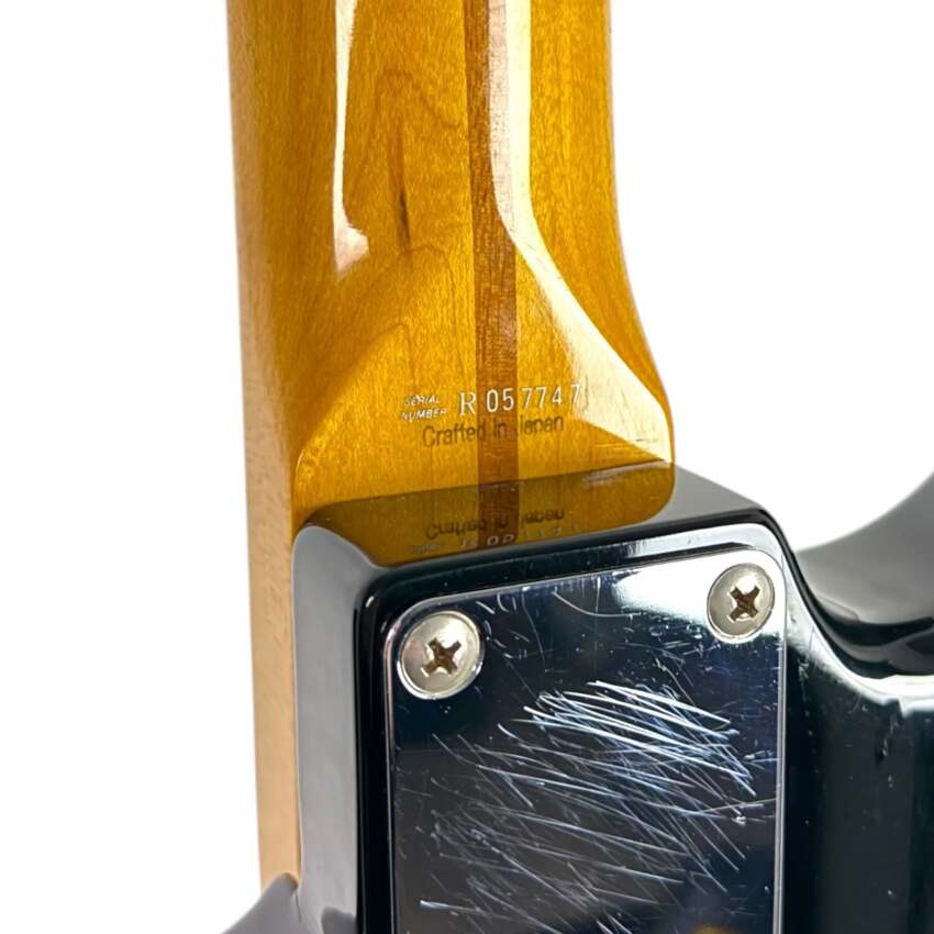 Fender Japan ST57-58US ’57 Reissue Stratocaster 2004-2005 - Black4 Fender Japan ST57-58US ’57 Reissue Stratocaster 2004-2005 - Black4