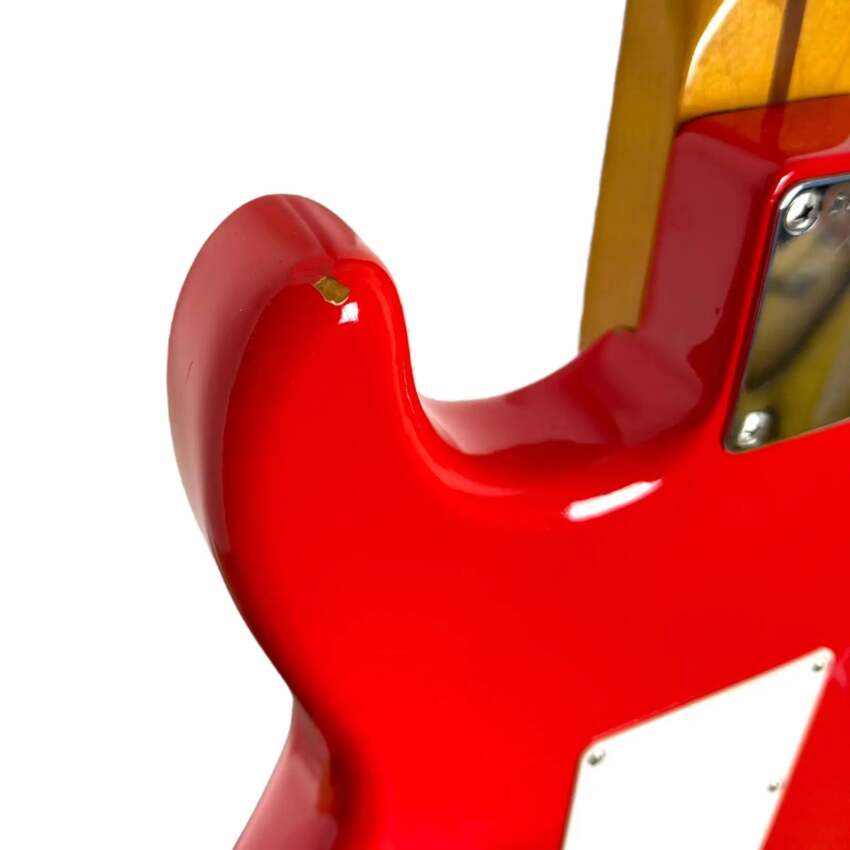 Fender Japan ST57-65 ’57 Reissue JV Stratocaster 1983 - Red4 Fender Japan ST57-65 ’57 Reissue JV Stratocaster 1983 - Red4