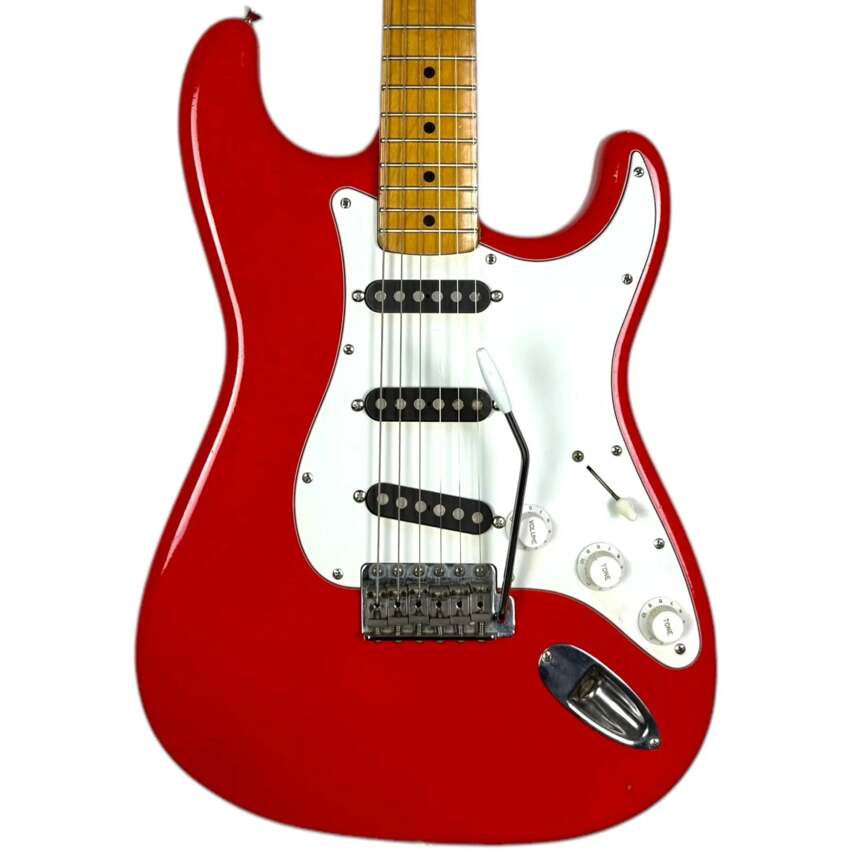 Fender Japan ST57-65 ’57 Reissue JV Stratocaster 1983 - Red Fender Japan ST57-65 ’57 Reissue JV Stratocaster 1983 - Red