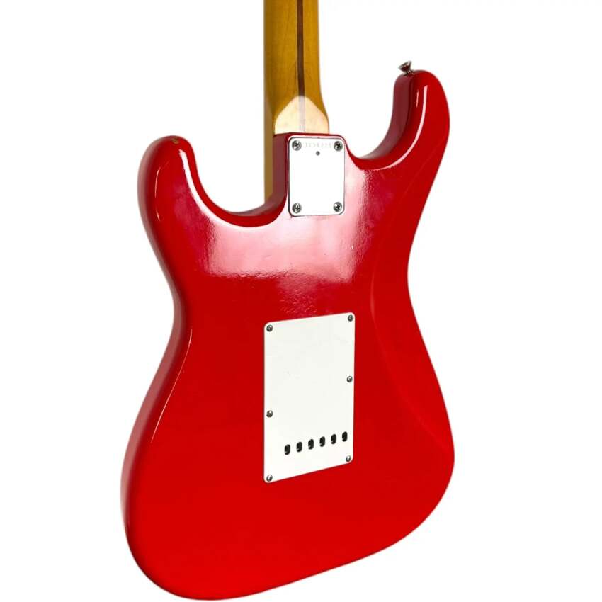 Fender Japan ST57-65 ’57 Reissue JV Stratocaster 1983 - Red3 Fender Japan ST57-65 ’57 Reissue JV Stratocaster 1983 - Red3