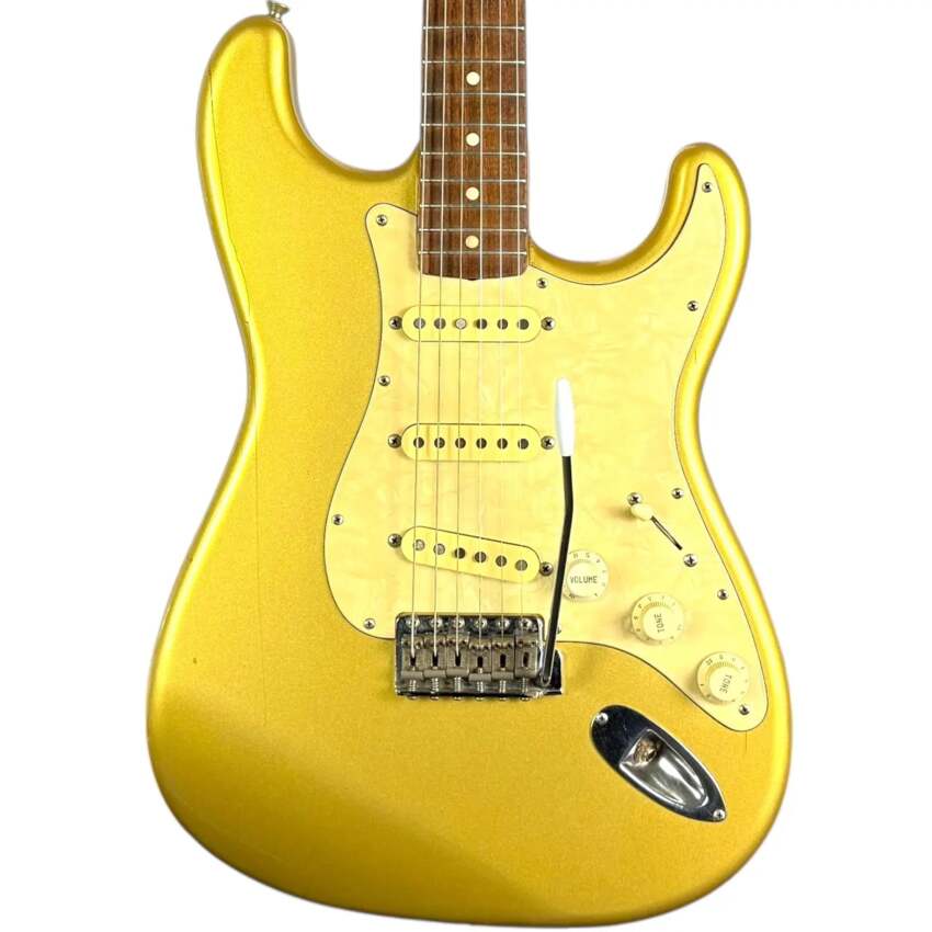 Fender Japan ST62-65AS 40th Anniversary 62‘ Reissue Stratocaster 1994 - Shoreline Gold - Matching Headstock Fender Japan ST62-65AS 40th Anniversary 62‘ Reissue Stratocaster 1994 - Shoreline Gold - Matching Headstock