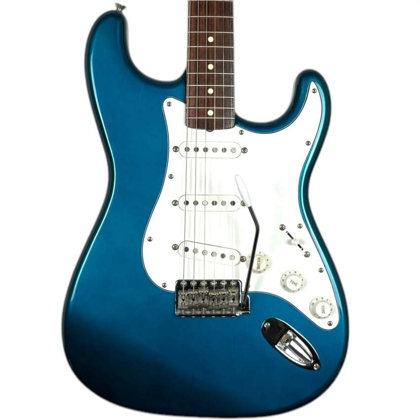 Fender Japan ST62-65AS ’62 Reissue Stratocaster Limited 40th Anniversary 1994 - Lake Placid Blue, matching Headstock Fender Japan ST62-65AS ’62 Reissue Stratocaster Limited 40th Anniversary 1994 - Lake Placid Blue, matching Headstock