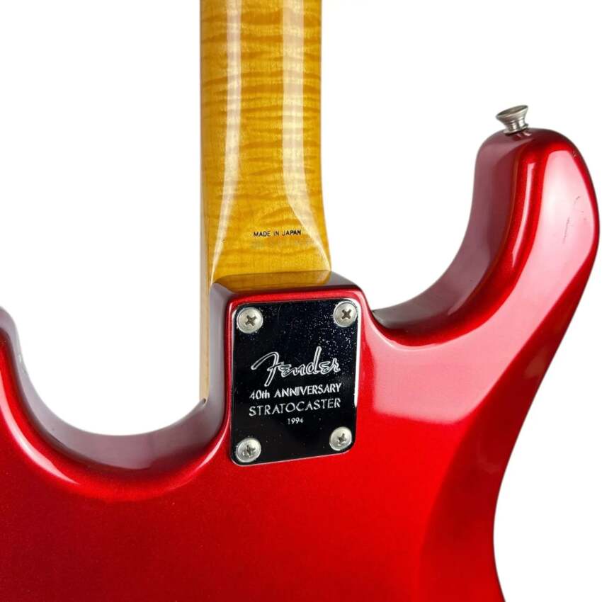 Fender Japan ST62-AS 40th Anniversary Stratocaster 1994 - Candy Apple Red4 Fender Japan ST62-AS 40th Anniversary Stratocaster 1994 - Candy Apple Red4