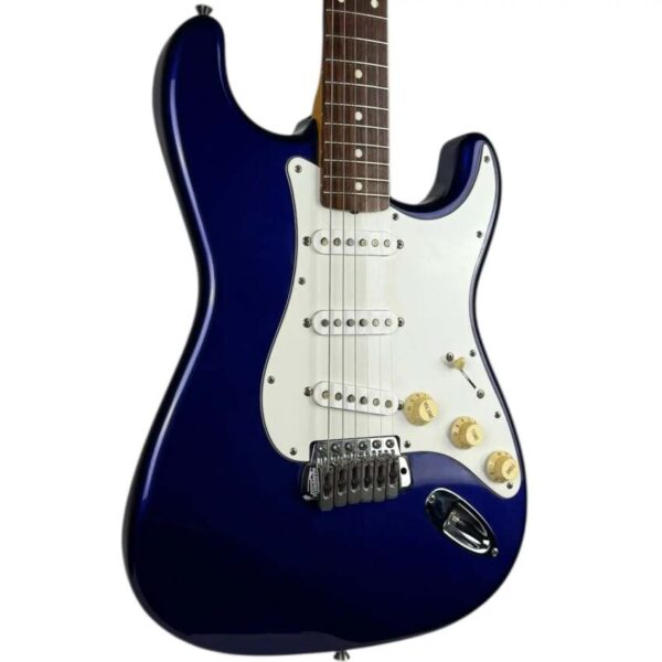 Fender Japan ST62-TX 62’ Reissue Stratocaster 1995-1996 - Blue Matching Headstock0