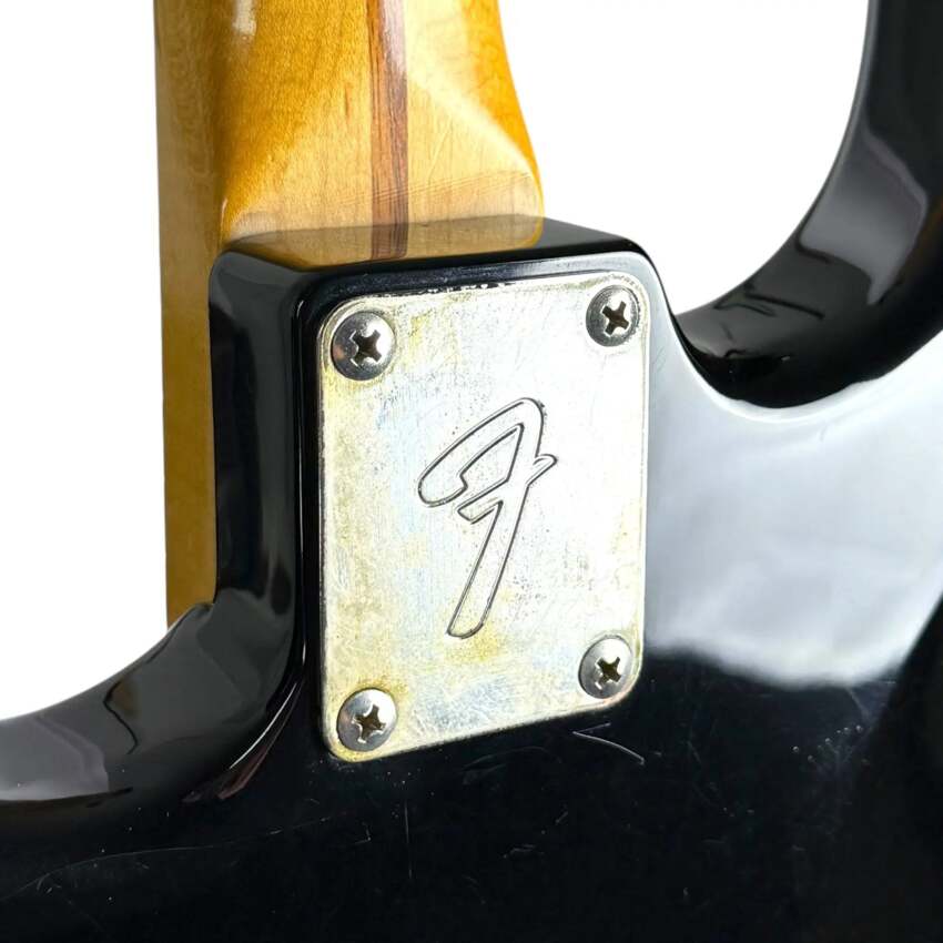 Fender Japan Standard Stratocaster 1988-1989 - MOD - Black4 Fender Japan Standard Stratocaster 1988-1989 - MOD - Black4