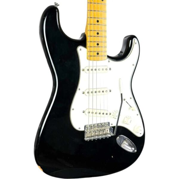 Fender Japan Standard Stratocaster 1988-1989 - MOD - Black0
