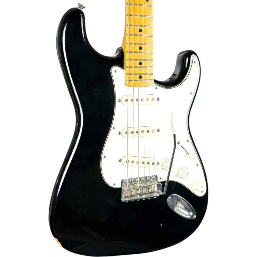 Fender Japan Standard Stratocaster 1988-1989 - MOD - Black0 Fender Japan Standard Stratocaster 1988-1989 - MOD - Black0