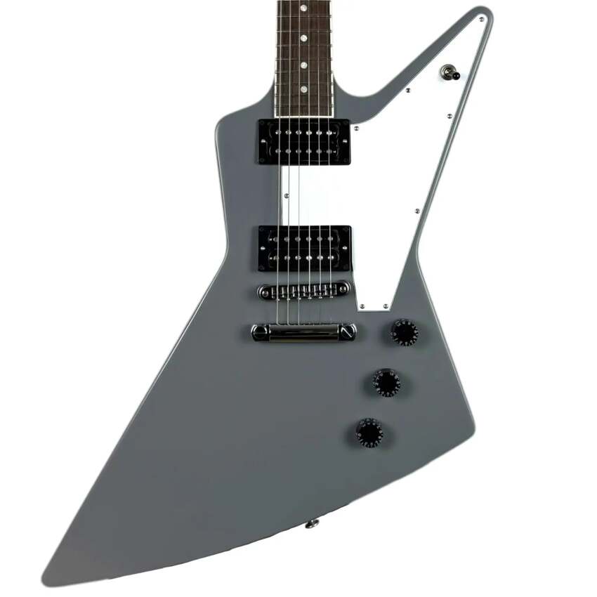 Gibson 70s Explorer MOD Collection 2024 - Good Grey Satin Gibson 70s Explorer MOD Collection 2024 - Good Grey Satin
