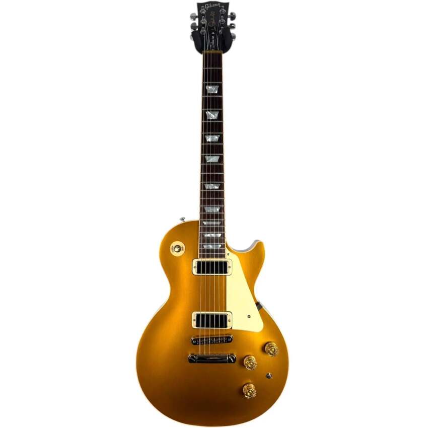 Gibson Les Paul Deluxe 2015 - Goldtop1 Gibson Les Paul Deluxe 2015 - Goldtop1