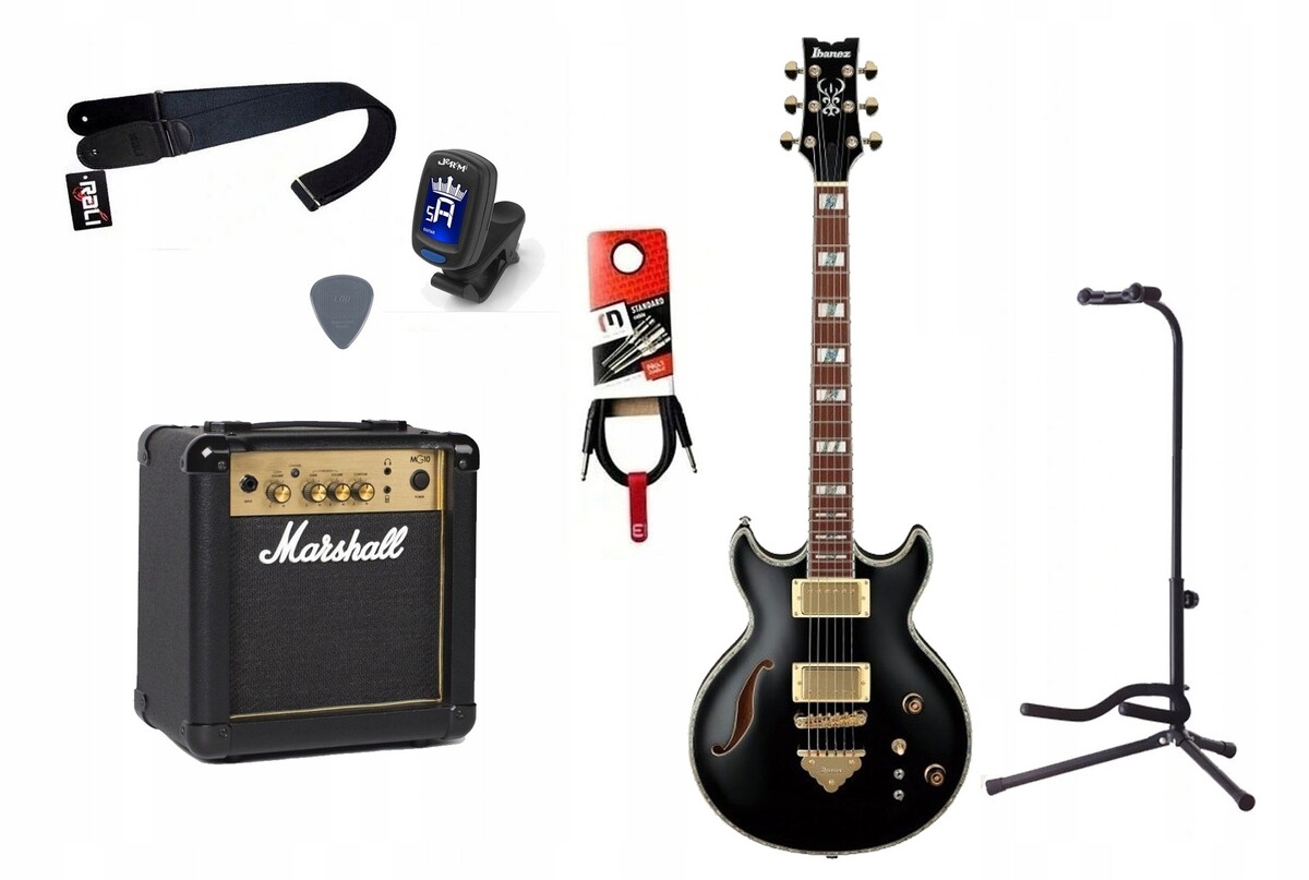 Gitara Elektryczna + Wzmacniacz 10W Kabel Zestaw 319 Gitara Elektryczna + Wzmacniacz 10W Kabel Zestaw 319