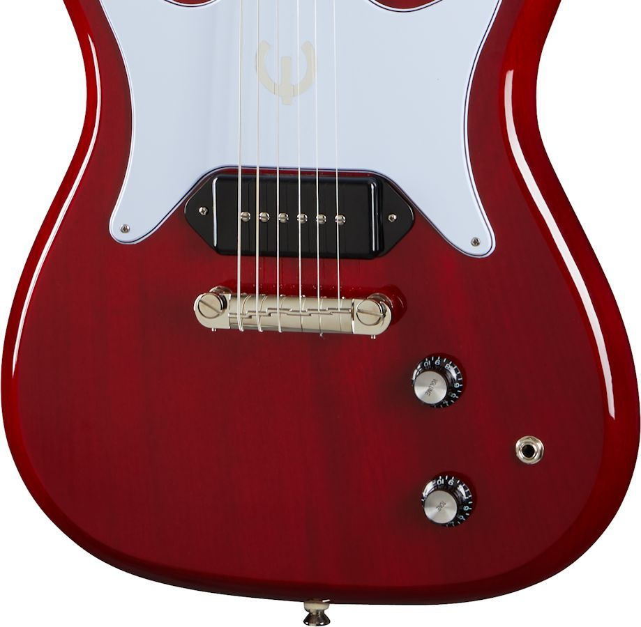 Gitara elektryczna Epiphone Coronet Cherry1 Gitara elektryczna Epiphone Coronet Cherry1