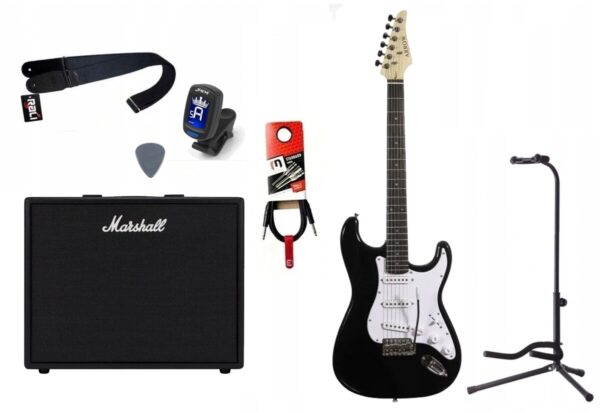 Gitara elektryczna + wzmacniacz 50W zestaw 1067