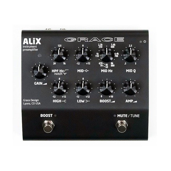 Grace Design ALiX - Instrument Preamp / DI, silver Grace Design ALiX - Instrument Preamp / DI, silver