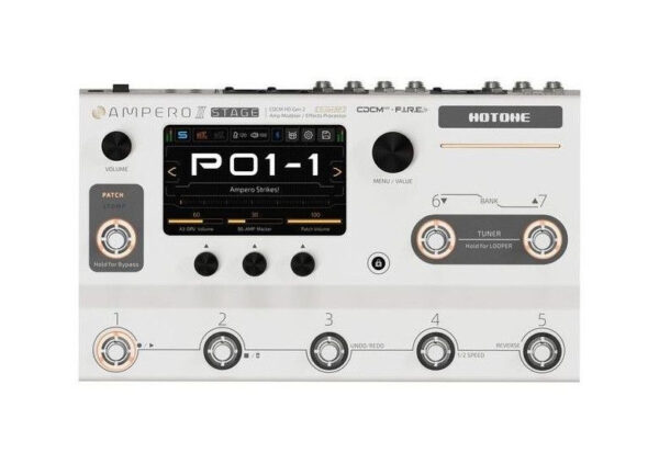 Hotone MP380 Ampero II Stage Amp Modeler Effects Processor - multefekt gitarowy