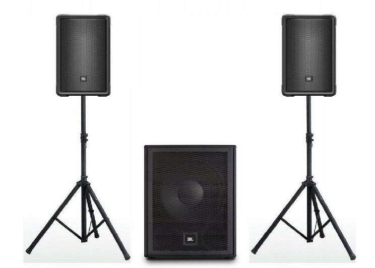 JBL 2x IRX112BT + IRX115S - aktywny zestaw nagłośnieniowy z bluetooth JBL 2x IRX112BT + IRX115S - aktywny zestaw nagłośnieniowy z bluetooth