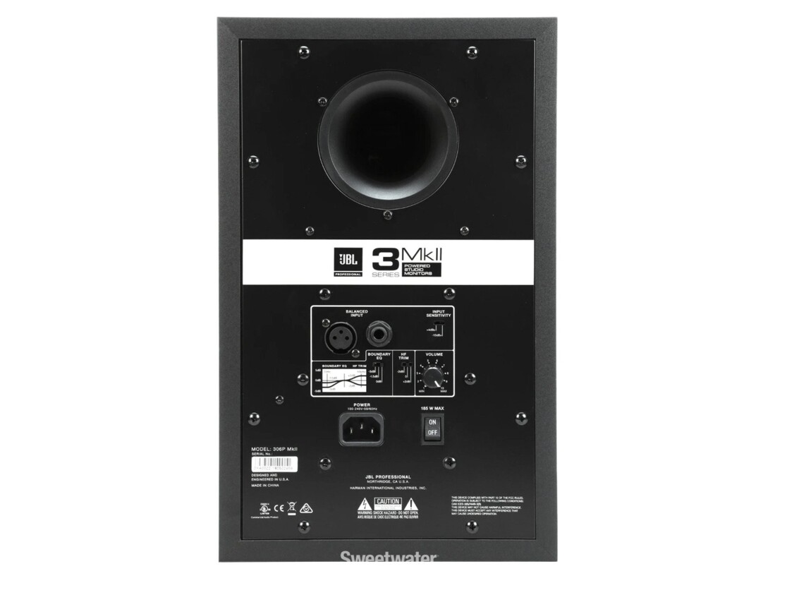 JBL 306P MKII Para aktywnych monitorów studyjnych bliskiego pola1 JBL 306P MKII Para aktywnych monitorów studyjnych bliskiego pola1