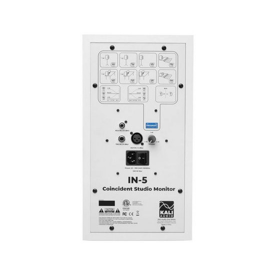 Kali Audio 2x IN-5W - monitory studyjne aktywne, białe (para)2 Kali Audio 2x IN-5W - monitory studyjne aktywne, białe (para)2