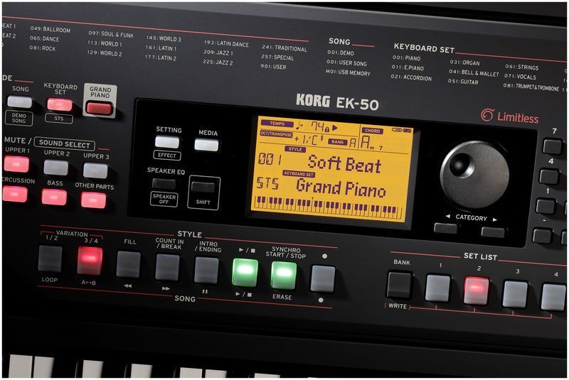 Korg EK-50 L - Entertainer Keyboard6 Korg EK-50 L - Entertainer Keyboard6