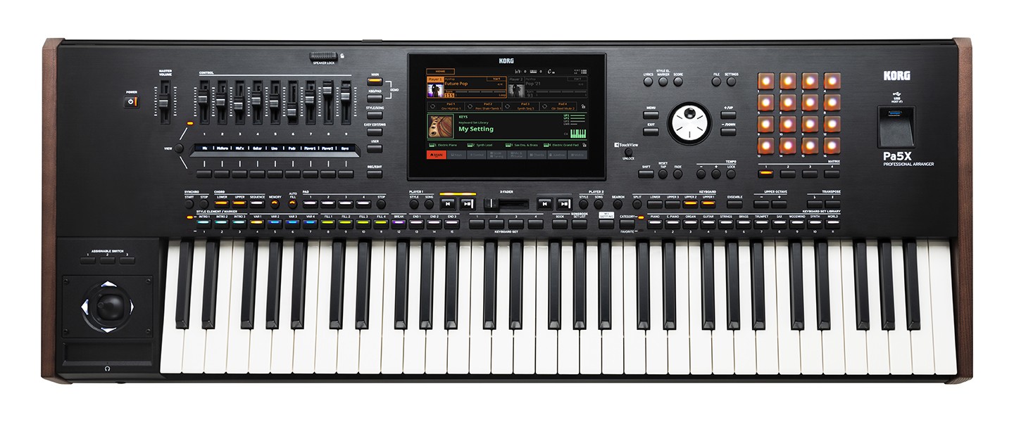 Korg PA5X 61 - keyboard, aranżer Korg PA5X 61 - keyboard, aranżer