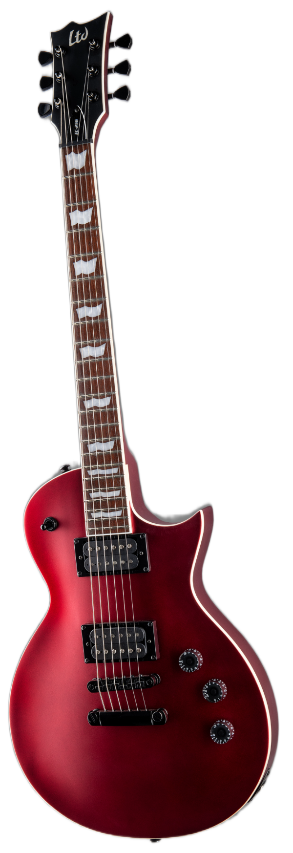 LTD EC256 Candy Apple Red Satin Gitara elektryczna