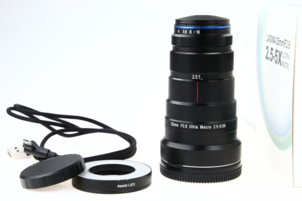 Laowa 25mm F2.8 2.5-5X Ultra Macro L Mount