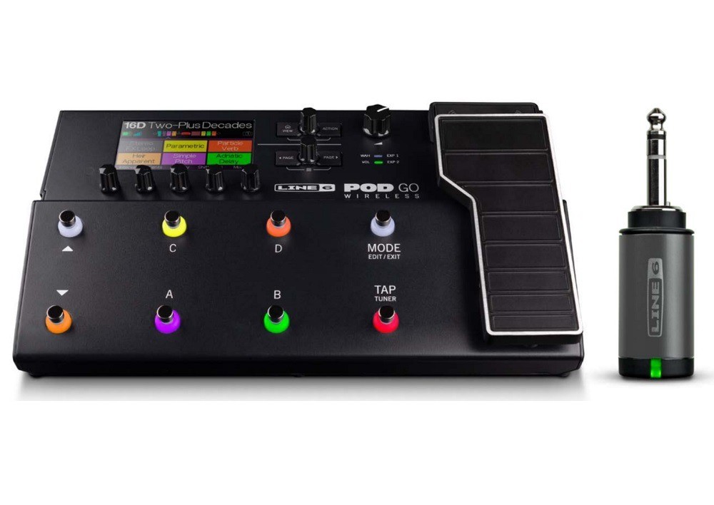 Line 6 Pod GO Wireless - Multiefekt gitarowy Line 6 Pod GO Wireless - Multiefekt gitarowy