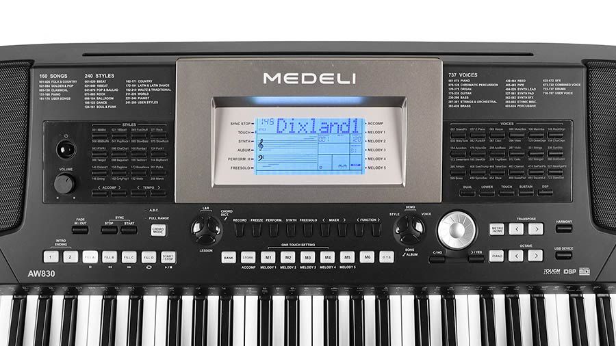 MEDELI AW 830 - keyboard3 MEDELI AW 830 - keyboard3