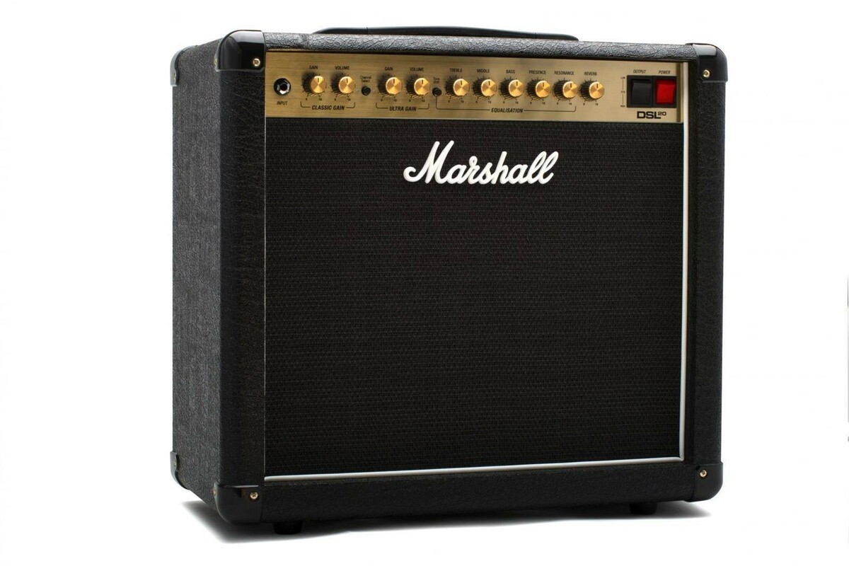 Marshall DSL20CR - combo lampowe 20W1 Marshall DSL20CR - combo lampowe 20W1