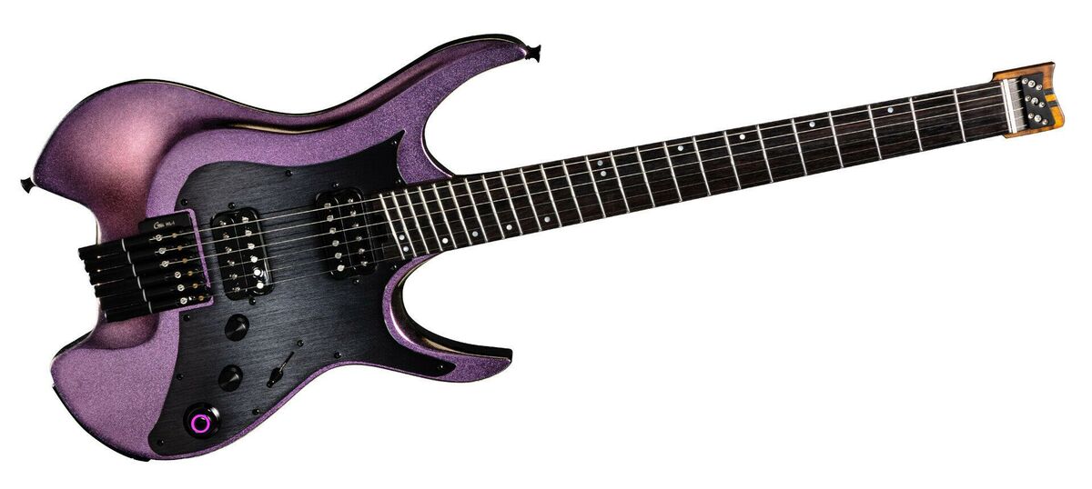 Mooer GTRS Guitars Wing 900 Intelligent Guitar (W900) with Wireless System - Aurora Pink - gitara elektryczna Mooer GTRS Guitars Wing 900 Intelligent Guitar (W900) with Wireless System - Aurora Pink - gitara elektryczna