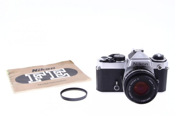 Nikon FE + 50mm f1.8 Series E