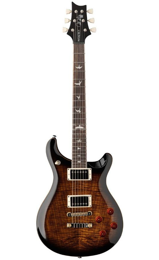 PRS SE Custom 24 Black Gold Sunburst