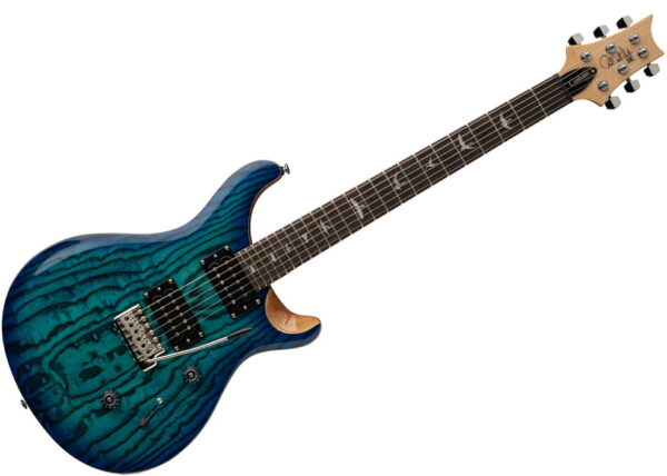 PRS SE Custom 24 Burled Ash Limited Edition Lake Blue – gitara elektryczna