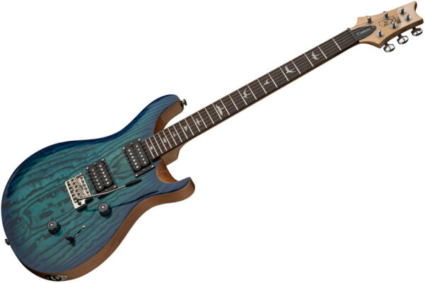 PRS SE Custom 24 Burled Ash Limited Edition Lake Blue – gitara elektryczna0