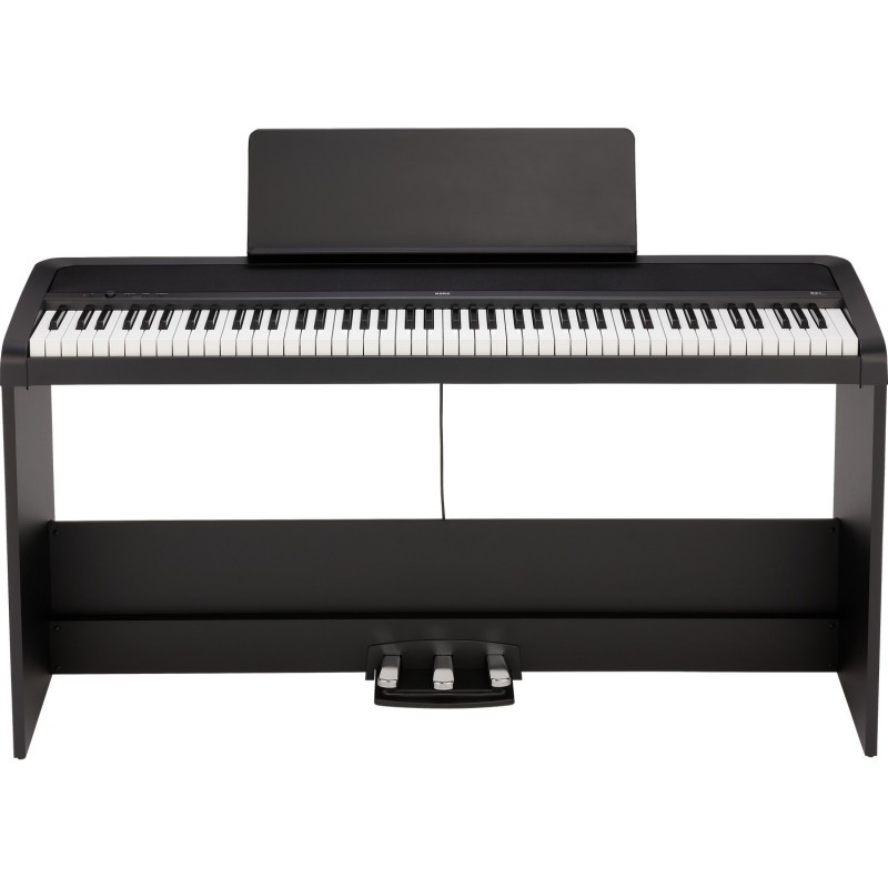 Pianino cyfrowe Korg B2+ SPBK BK + ława + słuchawki w zestawie0 Pianino cyfrowe Korg B2+ SPBK BK + ława + słuchawki w zestawie0