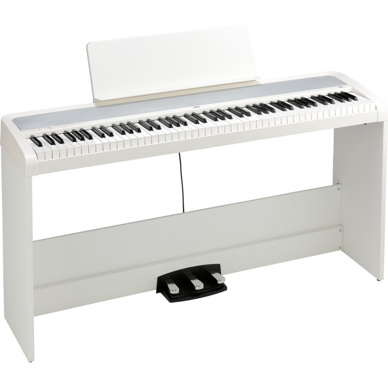 Pianino cyfrowe Korg B2+ SPWH + ława + słuchawki w zestawie1 Pianino cyfrowe Korg B2+ SPWH + ława + słuchawki w zestawie1