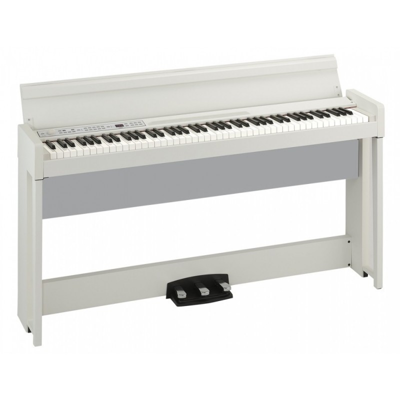 Pianino cyfrowe Korg C1 Air WH + ława + słuchawki w zestawie1 Pianino cyfrowe Korg C1 Air WH + ława + słuchawki w zestawie1