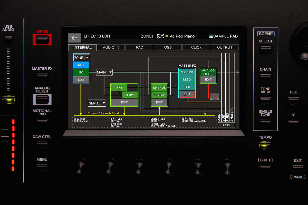 ROLAND FANTOM 8 EX7 ROLAND FANTOM 8 EX7