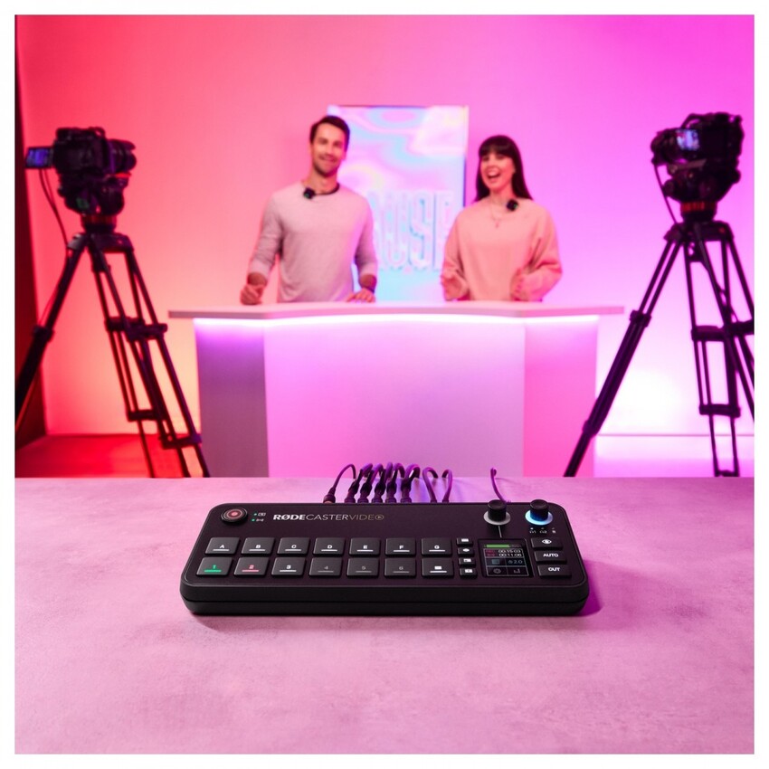 Rode Rodecaster Video - mikser audio i video4 Rode Rodecaster Video - mikser audio i video4