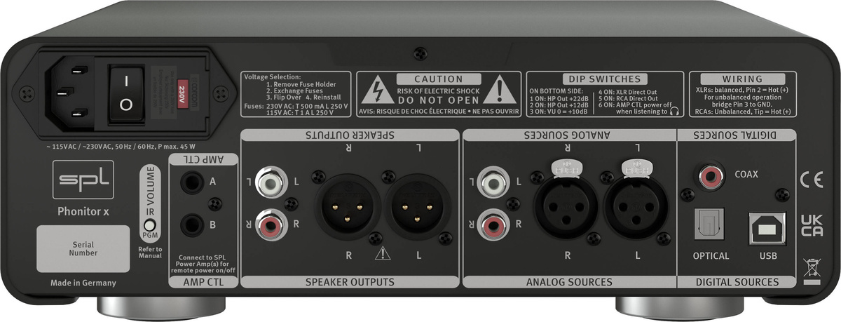 SPL Phonitor x + DAC768xs, black0 SPL Phonitor x + DAC768xs, black0
