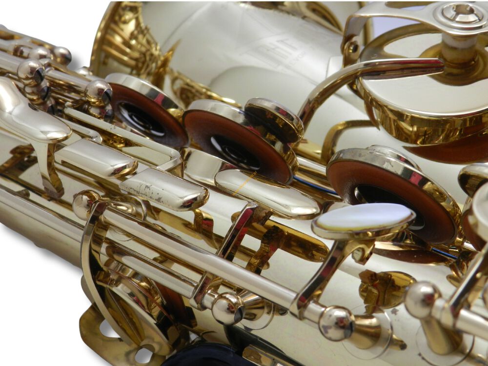 Saksofon altowy Trevor James The Horny. Po przeglądzie technicznym (DR24-119)14 Saksofon altowy Trevor James The Horny. Po przeglądzie technicznym (DR24-119)14