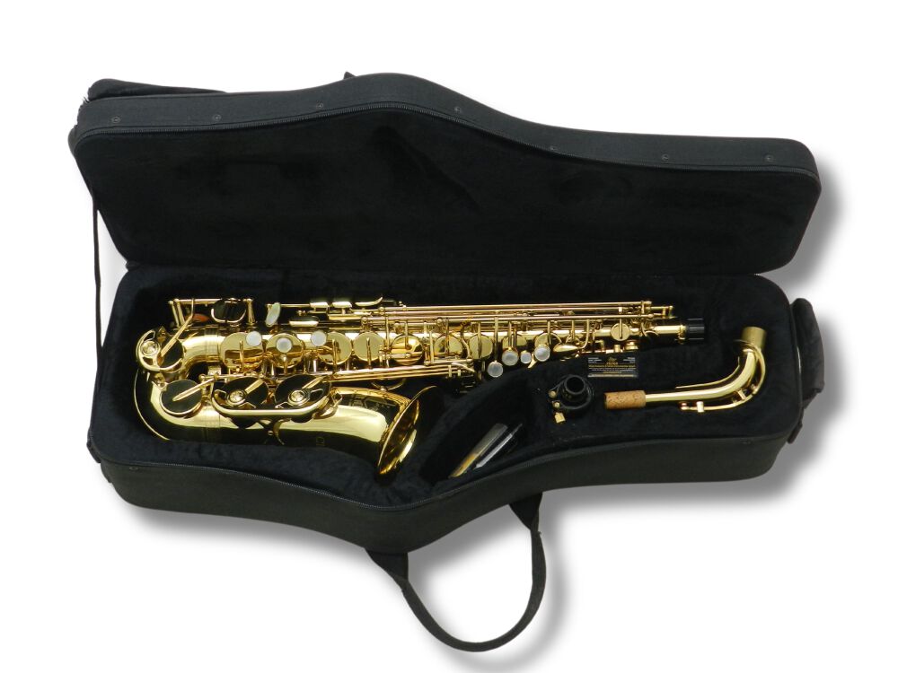 Saksofon altowy Trevor James The Horny. Po przeglądzie technicznym (DR24-119) Saksofon altowy Trevor James The Horny. Po przeglądzie technicznym (DR24-119)